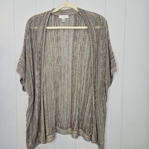 Dressbarn Cardigan Women's Size 1X 3/4" Sleeves